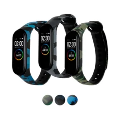 Correa Para Xiaomi Mi Band 4 y 3 Camuflado Diseño