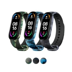 Correa Para Xiaomi Mi Band 5 y 6 Camuflada Diseño