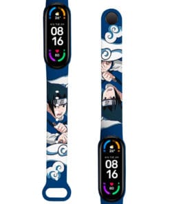 Correa Para Xiaomi Mi Band 5 y 6 Naruto - Sasuke diseño
