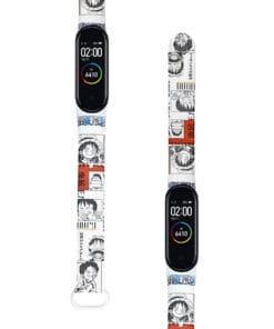 Correa Para Xiaomi Mi Band 4 y 3 One Piece Luffy Manga