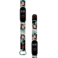 Correa Para Xiaomi Mi Band 4 y 3 Kimetsu No Yaiba Tanjiro