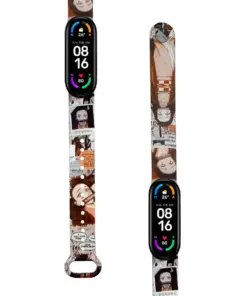 Correa Para Xiaomi Mi Band 5 y 6 Kimetsu No Yaiba Nezuko diseño