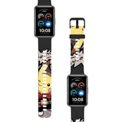 Correa Para Huawei Watch Fit Pikachu Urban Negro