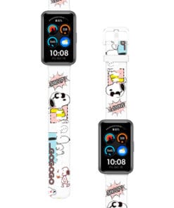 Correa Para Huawei Watch Fit Snoopy White
