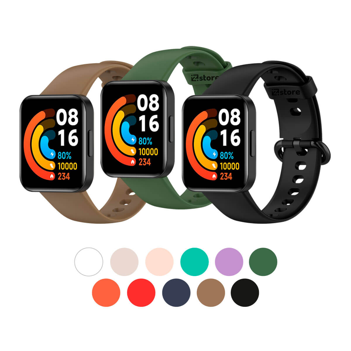 Correa Para Xiaomi Mi Watch Color colores - IziStore Peru