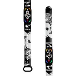 Correa Para Xiaomi Mi Band 7 Pikachu Urbano Black