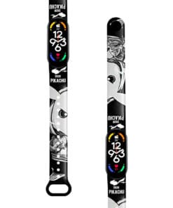Correa Para Xiaomi Mi Band 7 Pikachu Urbano Black