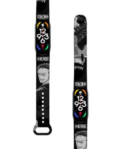 Correa Para Xiaomi Mi Band 7 Zoro One Piece Negro
