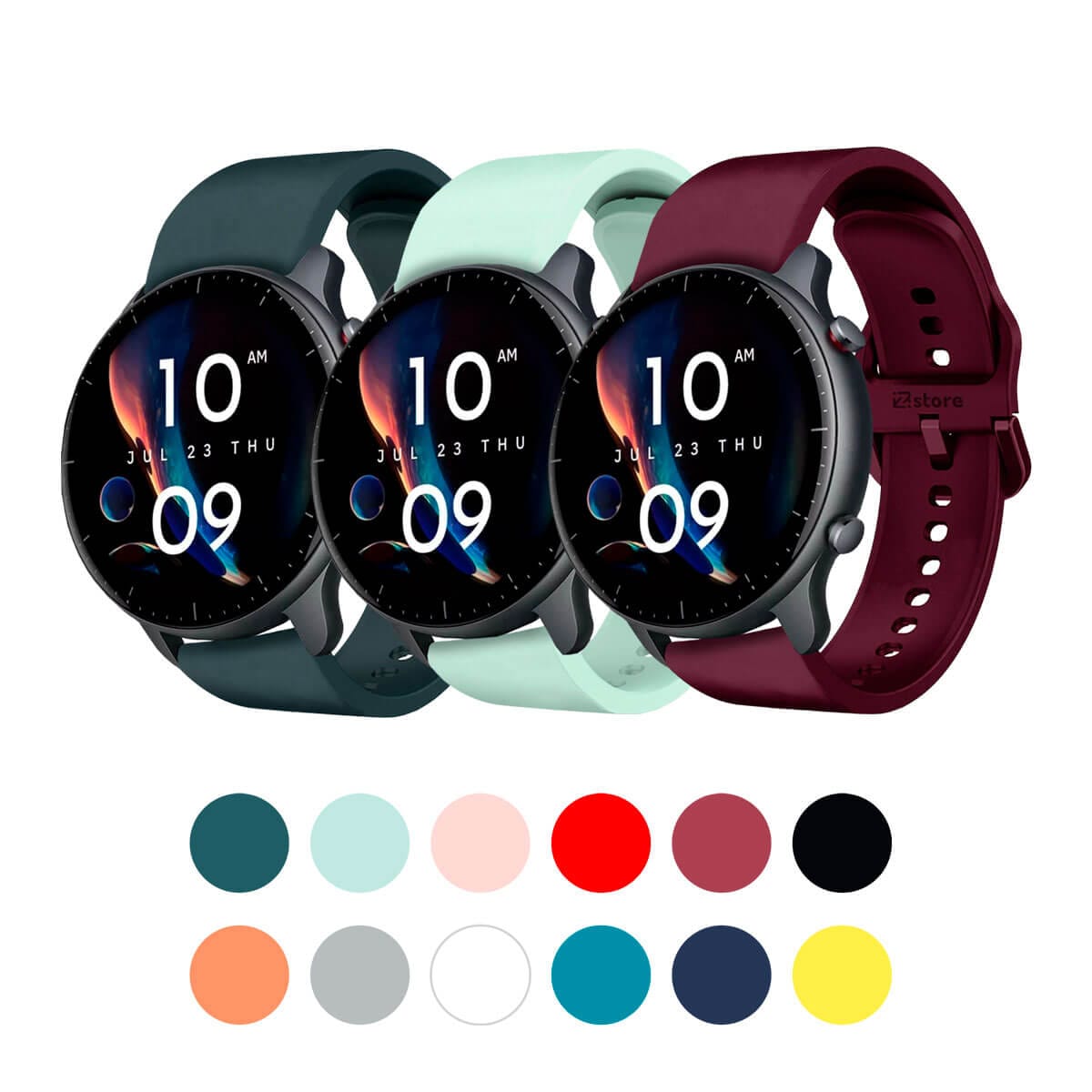 Correa Para Amazfit GTR 4 Flores Diseño - IziStore Peru