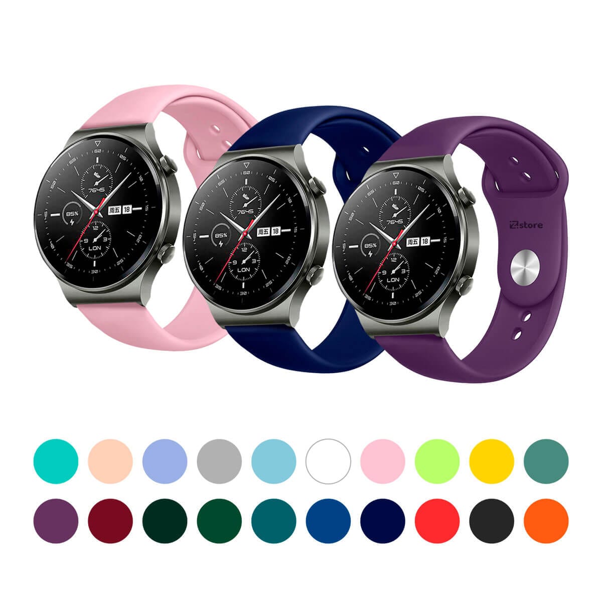 Correa Para Huawei GT2 Pro Colores IziStore Peru