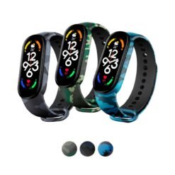 Correa Para Xiaomi Mi Band 7 Camuflada Diseño
