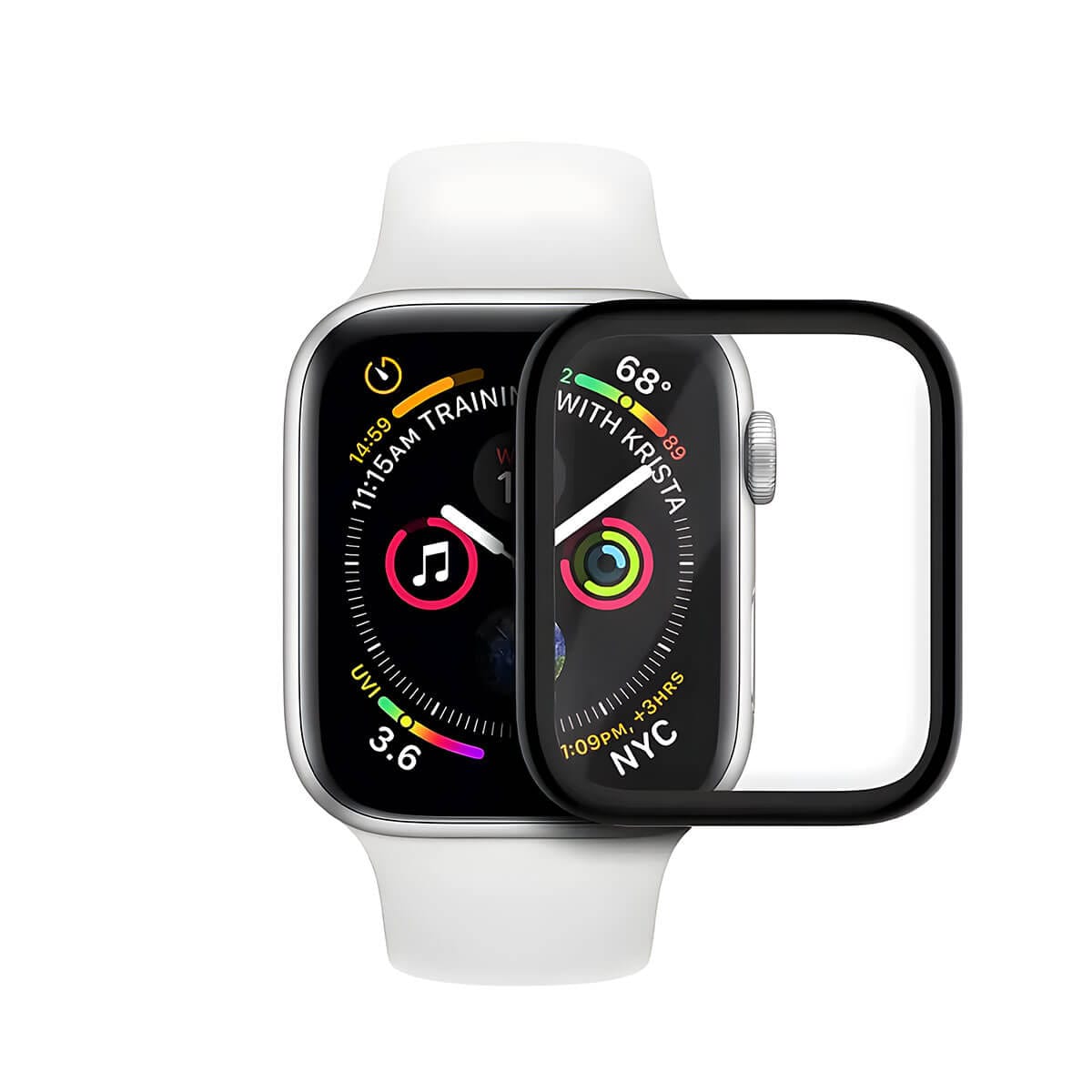 Mica Para Apple Watch Series SE 9/8/7/6/5/4/3/2/1 IziStore Peru