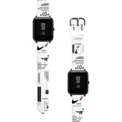 Correa Para Amazfit Bip Lite Nike Air Blanco