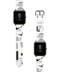 Correa Para Amazfit Bip Lite Nike Air Blanco