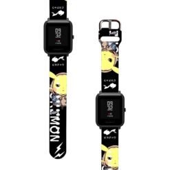 Correa Para Amazfit Bip Lite Pikachu Urbano Negro
