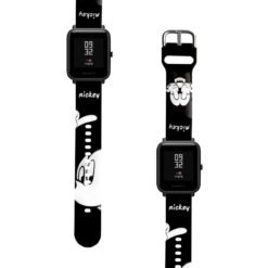 Correa Para Amazfit Bip Lite Mickey Mouse Negro