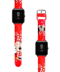 Correa Para Amazfit Bip S Minnie Mouse Red