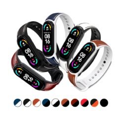 Correa De Cuero Xiaomi Mi Band 5 y 6 Diseño