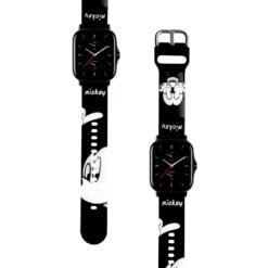 Correa Para Amazfit GTS 2 Mickey Mouse Negro