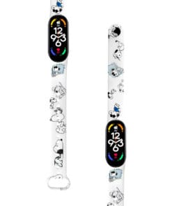 Correa Para Xiaomi Mi Band 7 Snoopy White