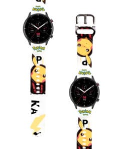 Correa Para Amazfit GTR 2 Pikachu Urbano Blanco Diseño