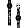 Correa Para Amazfit GTR 2 Snoopy Negro Diseño