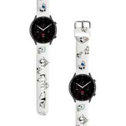 Correa Para Amazfit GTR 3 Snoopy Blanco Diseño