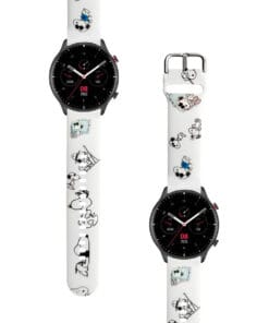 Correa Para Amazfit GTR 3 Snoopy Blanco Diseño