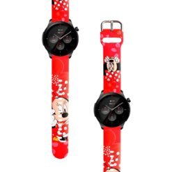 Correa Para Amazfit GTR 4 Minnie Mouse Red Diseño