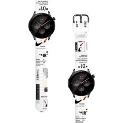 Correa Para Amazfit GTR 4 Nike Air Blanco Diseño