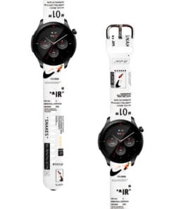 Correa Para Amazfit GTR 4 Nike Air Blanco Diseño