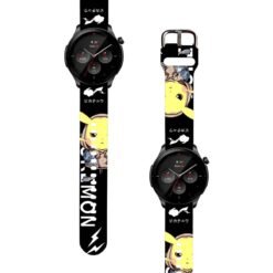 Correa Para Amazfit GTR 4 Pikachu Urbano Negro Diseño