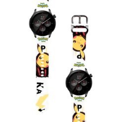 Correa Para Amazfit GTR 4 Pikachu Urbano Blanco Diseño
