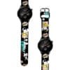 Correa Para Amazfit GTR 4 Snoopy Cool Negro Diseño