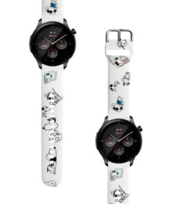 Correa Para Amazfit GTR 4 Snoopy Blanco Diseño