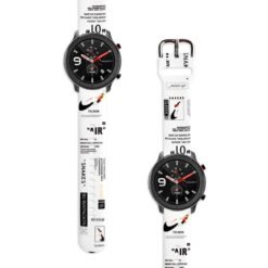 Correa Para Amazfit GTR Nike Air Blanco Diseño