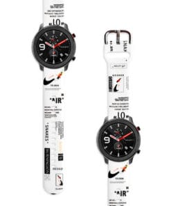 Correa Para Amazfit GTR Nike Air Blanco Diseño