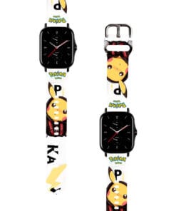 Correa Para Amazfit GTS 2 Pikachu Urbano Blanco Diseño