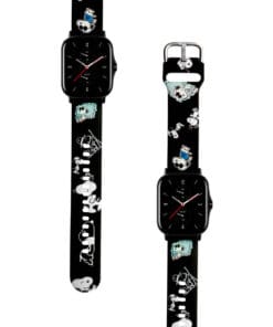 Correa Para Amazfit GTS 2 Snoopy Negro
