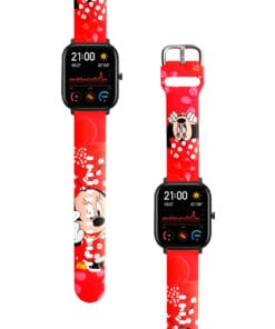 Correa Para Amazfit GTS Minnie Mouse Red