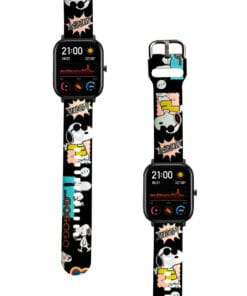 Correa Para Amazfit GTS Snoopy Cool Negro