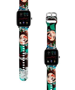 Correa Para Amazfit GTS 2 Mini Kimetsu No Yaiba Tanjiro Diseño