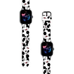 Correa Para Amazfit GTS 3 Mickey Mouse Blanco Diseño