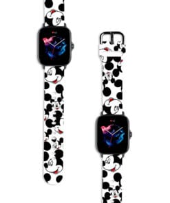 Correa Para Amazfit GTS 3 Mickey Mouse Blanco Diseño