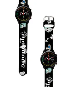Correa Para Xiaomi Mi Watch Color Snoopy Negro Diseño