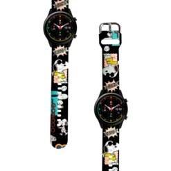 Correa Para Xiaomi Mi Watch Color Snoopy Cool Negro Diseño