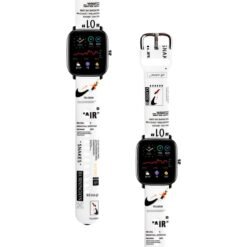 Correa Para Amazfit GTS 2 Mini Nike Air Blanco Diseño