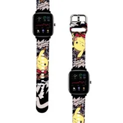 Correa Para Amazfit GTS 2 Mini Pikachu Boom Negro Diseño