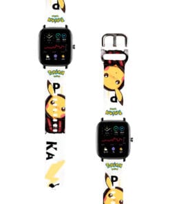 Correa Para Amazfit GTS 2 Mini Pikachu Urbano Blanco Diseño