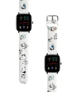 Correa Para Amazfit GTS 2 Mini Snoopy Blanco Diseño